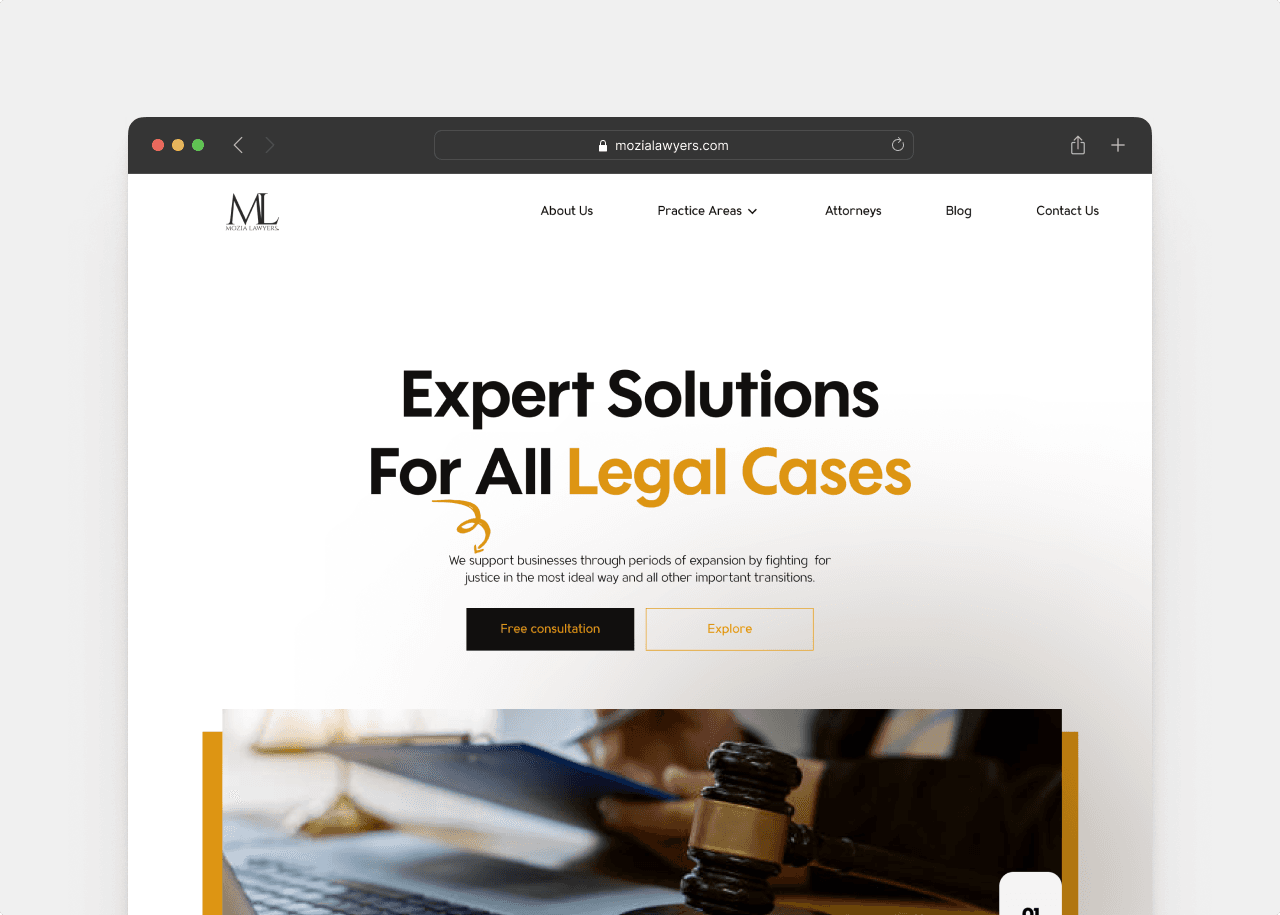 Mozia lawyers desktop
